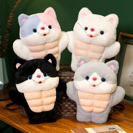 Muscle Cat Plushie