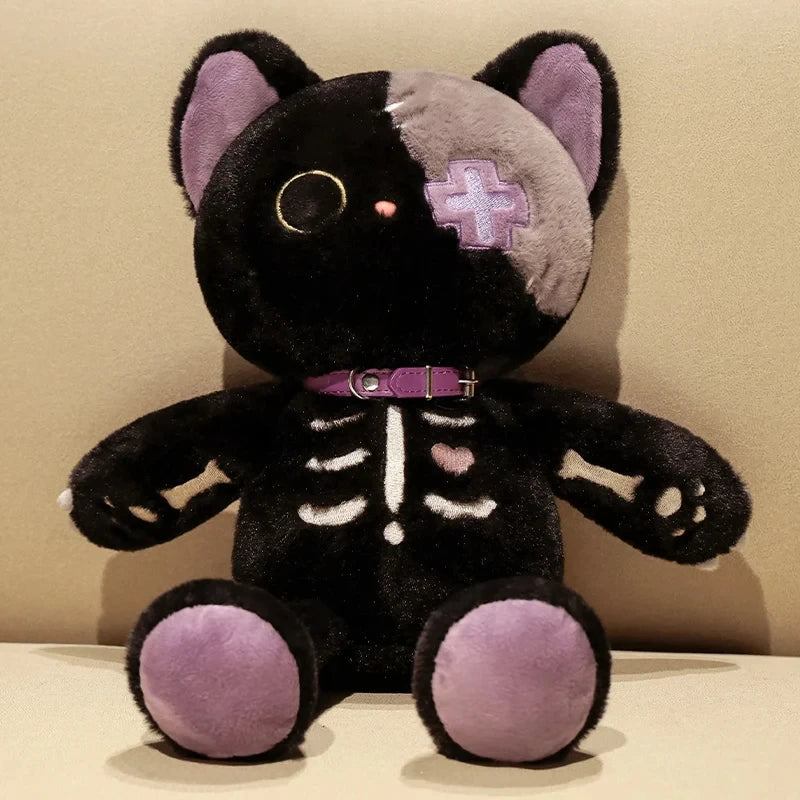 Frankie &Steeny The Adorable Gothic Cat plushies