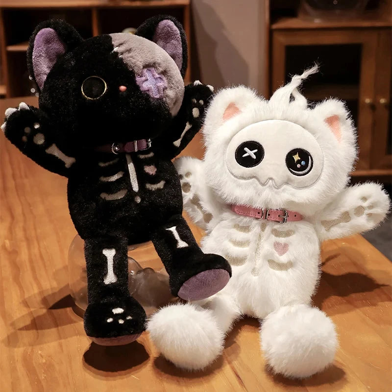 Frankie &Steeny The Adorable Gothic Cat plushies