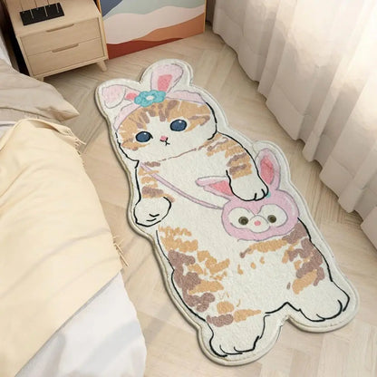 Non Slip Cutesy Cats Rugs