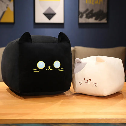 Square / Cubic Cat Pillow Plushie