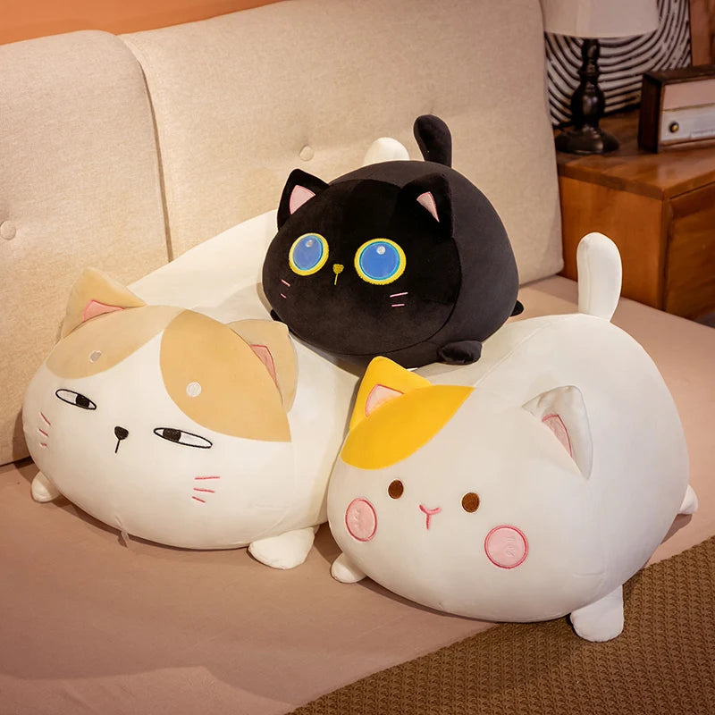 Fat Anime Stuffed Cat