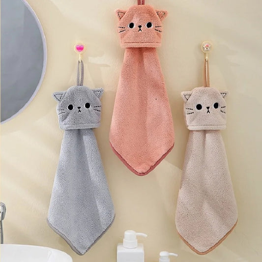 Cutie Cats Microfiber Towels