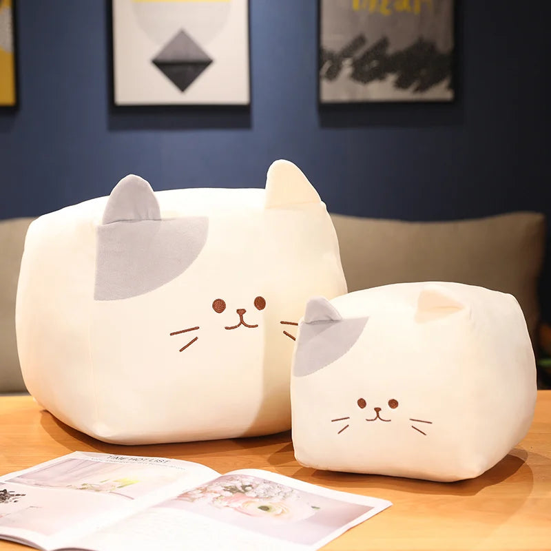 Square / Cubic Cat Pillow Plushie