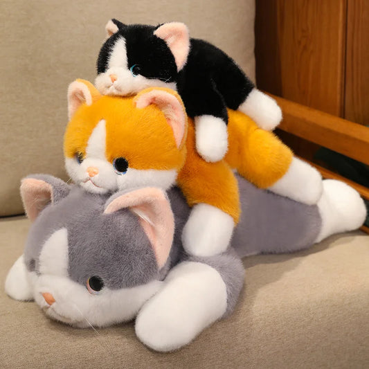 Lying Cute Cat Stuffed Plush