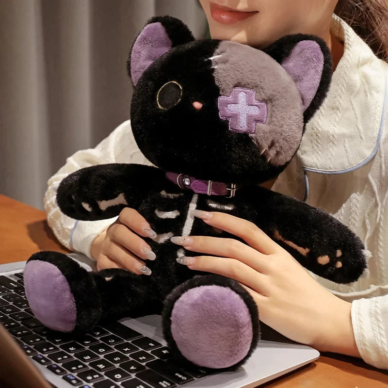 Frankie &Steeny The Adorable Gothic Cat plushies