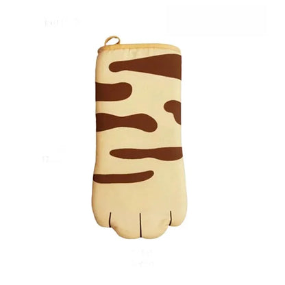 Cat Paws Microwave &Oven Gloves