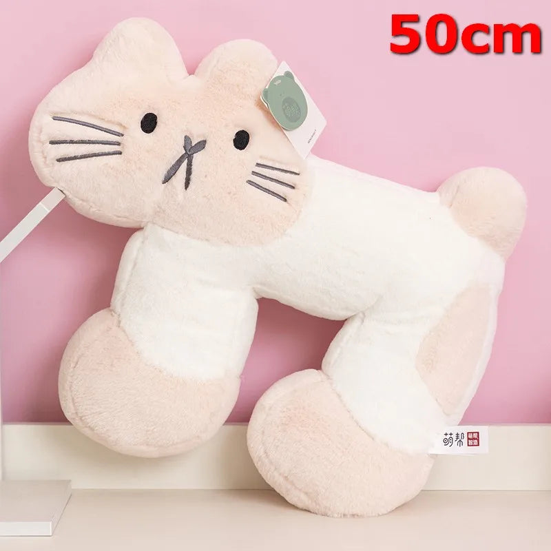 Cat Neck Pillow Room Decor