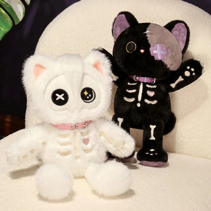 Frankie &Steeny The Adorable Gothic Cat plushies