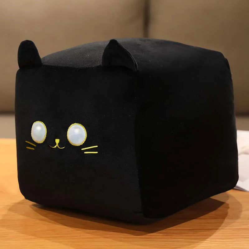 Square / Cubic Cat Pillow Plushie