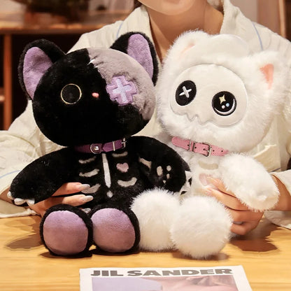 Frankie &Steeny The Adorable Gothic Cat plushies