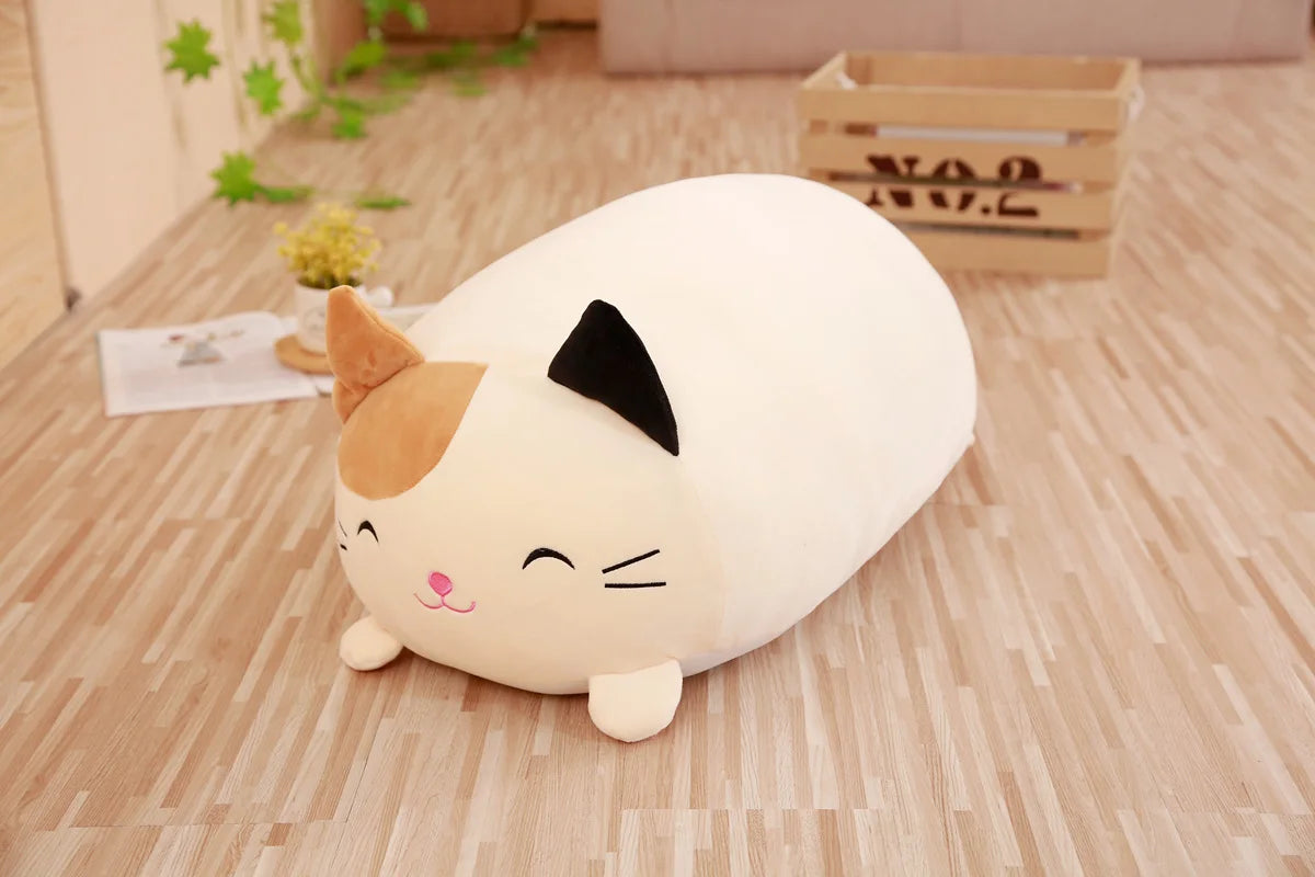 Big Squishy Cat Cushion Plush