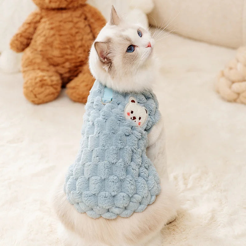 Warm Winter Cat Jacket