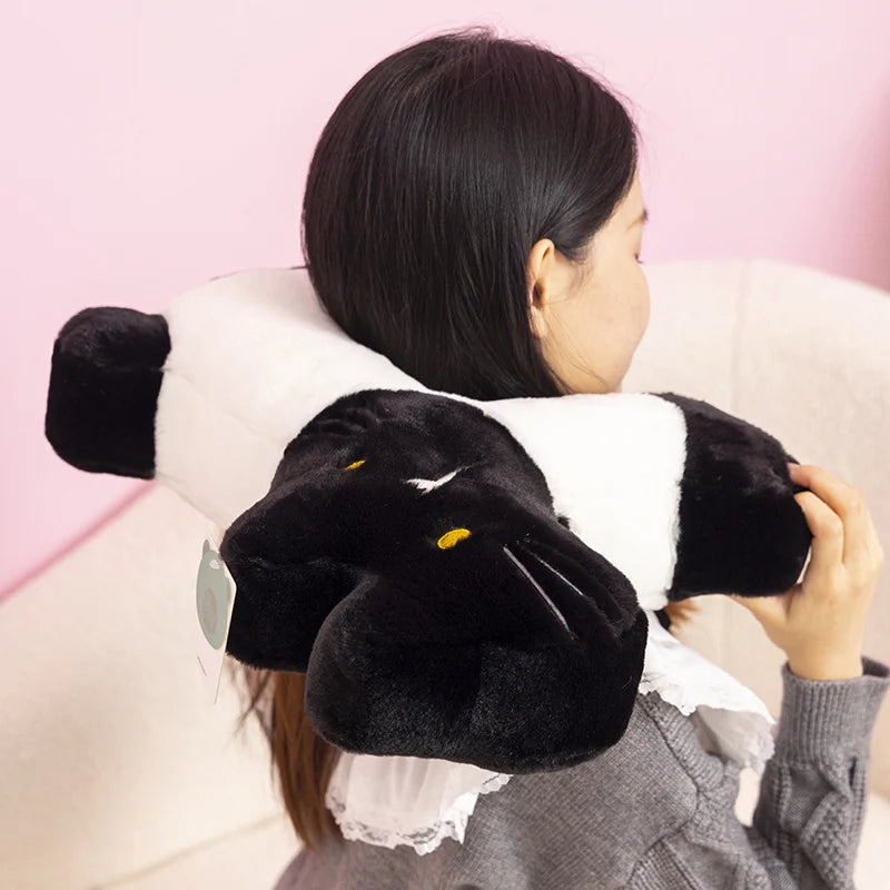 Cat Neck Pillow Room Decor