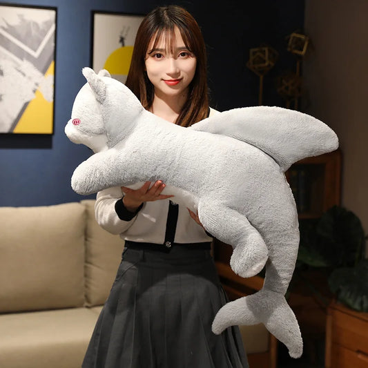 Shark Tail Cat Plush