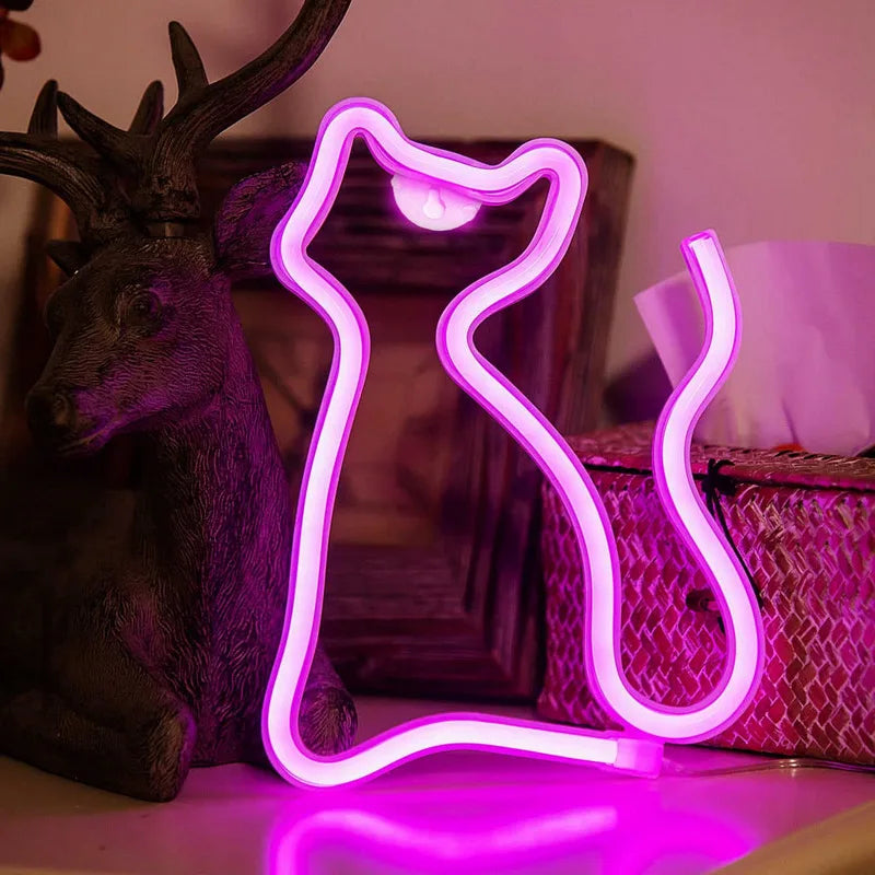 Cat Neon Sign