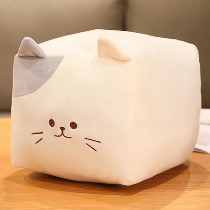 Square / Cubic Cat Pillow Plushie