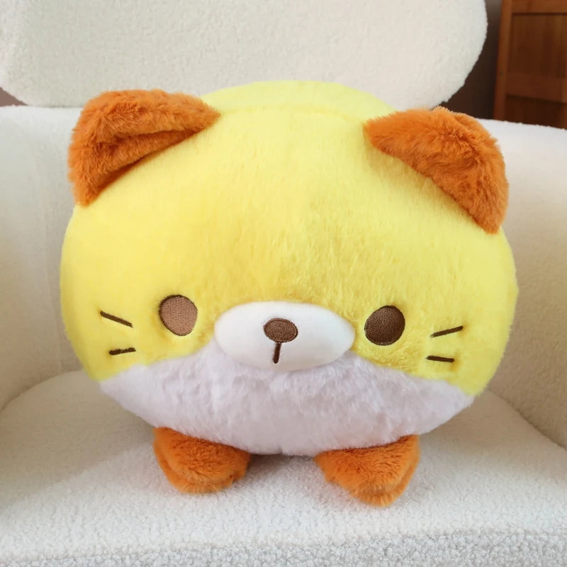 Cute Fat Cat Plush Pillow