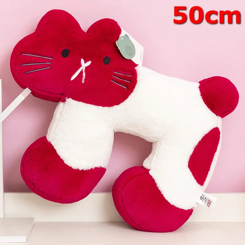 Cat Neck Pillow Room Decor