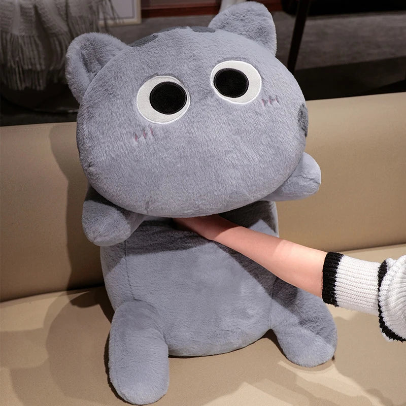 Big Eyed Long Cat Plush