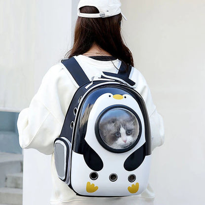 Cartoon Backpack Cat Carrier