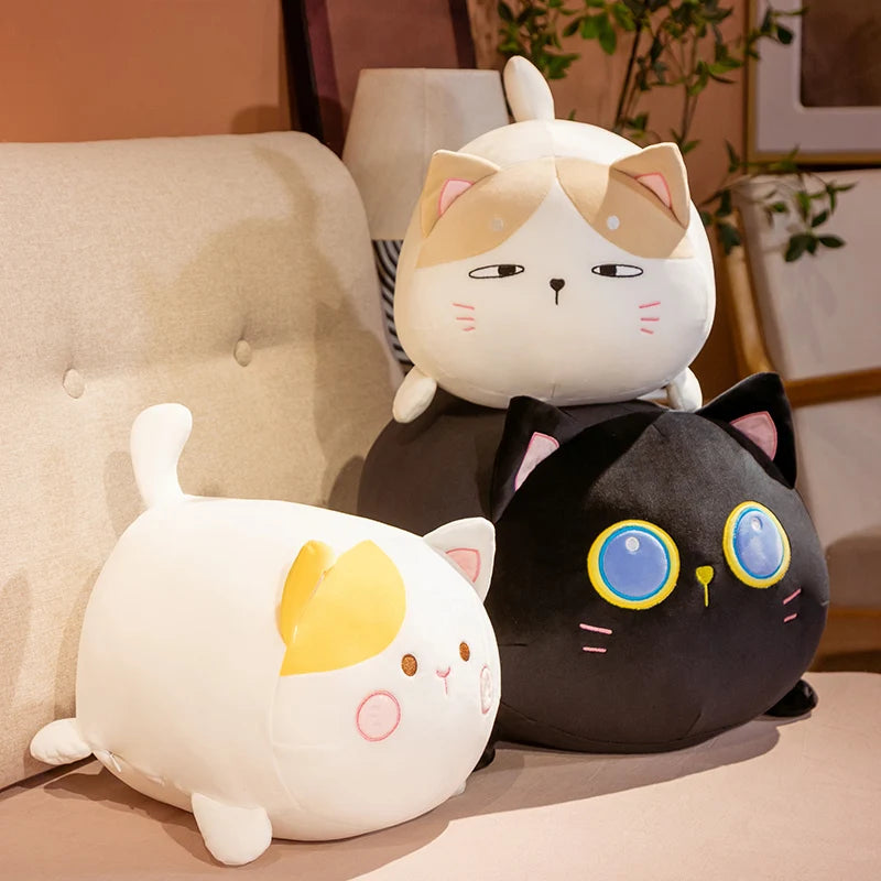 Fat Anime Stuffed Cat