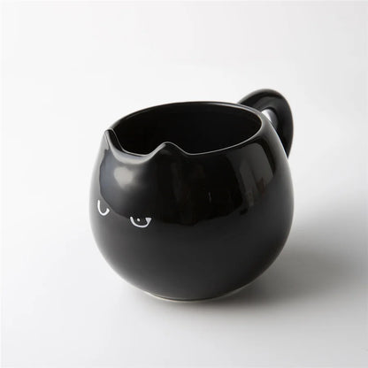 Black Cat Ceramic Coffee Cup